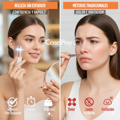 FLAWLESS™ - Depiladora Facial Portatil